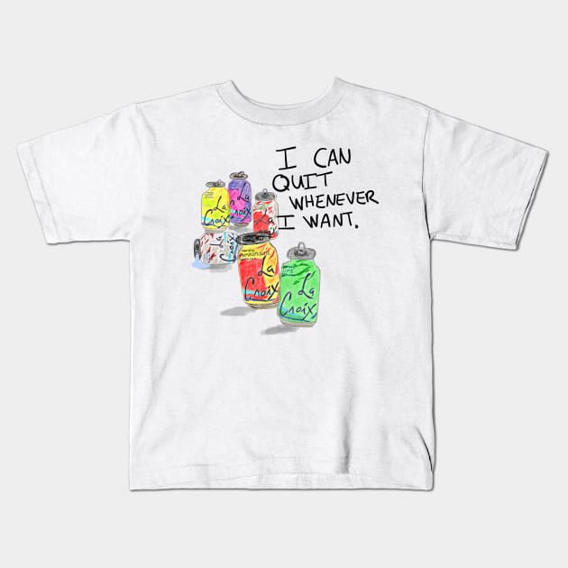 La Croix Addict Kids T-Shirt by jeremiahm08